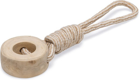 Produktbild von Beeztees Hundespielzeug Dirk aus Kaffeeholz und Baumwolle Größe M