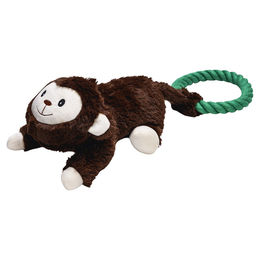 Produktbild von Beeztees Hundespielzeug Dschungel Mats Plüsch Affe braun