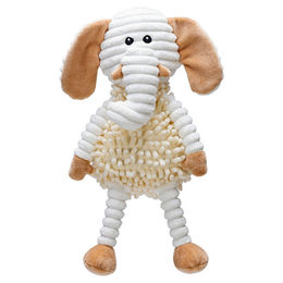 Produktbild von Beeztees Hundespielzeug Eco Elefant Oda aus Fleece beige
