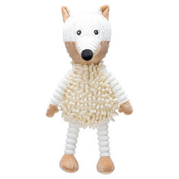Produktbild von Beeztees Hundespielzeug Eco Fuchs Juno aus Fleece beige