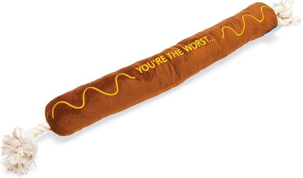 Produktbild von Beeztees Hundespielzeug Grillwurst mit Seil