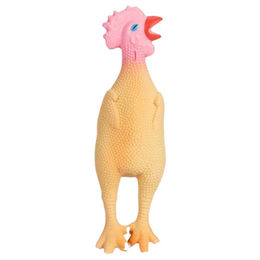 Produktbild von Beeztees Hundespielzeug Huhn gelb