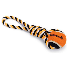 Produktbild von Beeztees Hundespielzeug Leira mit Ball aus Baumwolle