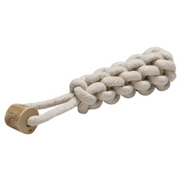 Produktbild von Beeztees Hundespielzeug Osa aus Kaffeeholz und Baumwolle Größe S