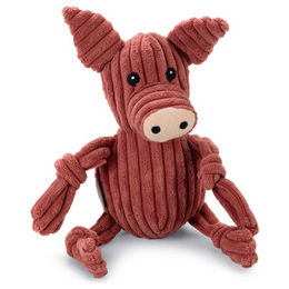 Produktbild von Beeztees Hundespielzeug Ribbed Schwein Piggi rosa