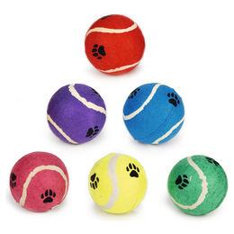 Produktbild von Beeztees Hundespielzeug Tennisball grün