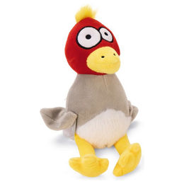 Beeztees Hundespielzeug Vogel Dodo Plüsch grau – Bild 1 von 3