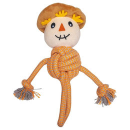 Produktbild von Beeztees Hundespielzeug Vogelscheuche Spud aus Plüsch beige