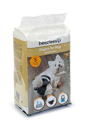 Produktbild von Beeztees Hundewindeln schwarz Größe S