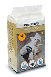 Produktbild von Beeztees Hundewindeln schwarz Größe XS