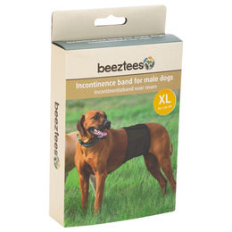 Produktbild von Beeztees Inkontinenz Bauchband schwarz Größe XL