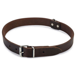 Produktbild von Beeztees Ipts Lederhalsband 70 x 25 cm braun - 1 Stk.