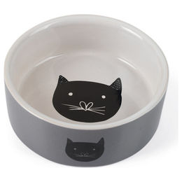 Produktbild von Beeztees Jynos Katzennapf Keramik grau - 180 ml