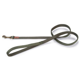 Produktbild von Beeztees K&Bz Hundeleine Velours Grün 120x15 mm - 2000 g