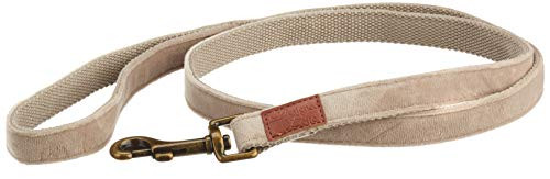 Produktbild von Beeztees K&Bz Velours-Hundeleine Grau 120x2 cm