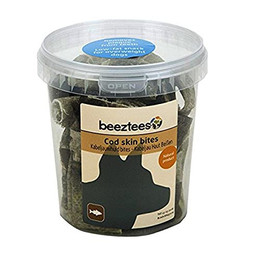 Produktbild von Beeztees Kabeljauhaut Snack für Hunde - 75 g