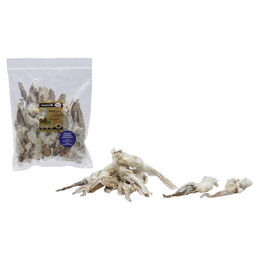 Produktbild von Beeztees Kaninchenohren mit Fell Hundesnack - 300 g