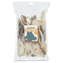 Produktbild von Beeztees Kaninchenohren mit Haar - 200 g