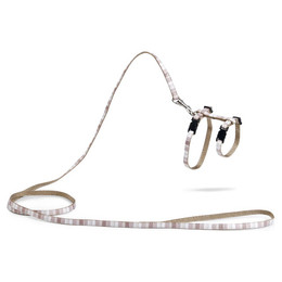 Produktbild von Beeztees Kätzchengeschirr Joy Nylon beige