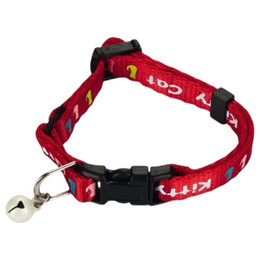 Produktbild von Beeztees Kätzchenhalsband Kitty Cat rot