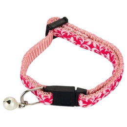 Produktbild von Beeztees Kätzchenhalsband Mystic Nylon rosa