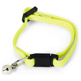 Produktbild von Beeztees Kätzchenhalsband Nylon knallgelb