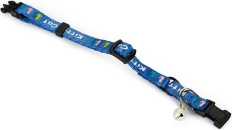Produktbild von Beeztees Katzen-Halsband Kitty Cat blau - 1 Stk.