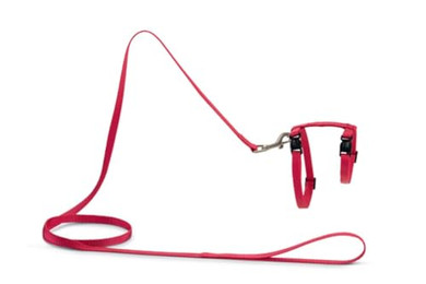 Produktbild von Beeztees Katzengeschirr Uni Nylon rosa