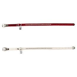 Produktbild von Beeztees Katzenhalsband Swarovski rot