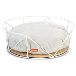 Produktbild von Beeztees Katzenkorb Kipu Metall weiß