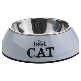 Produktbild von Beeztees Katzennapf Best Cat grau - 160 ml