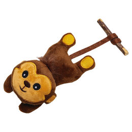 Produktbild von Beeztees Katzenspielzeug Dschungel Matatabi Affe