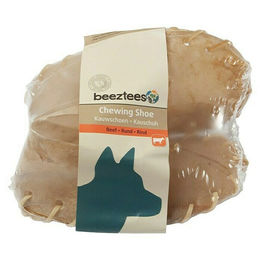 Produktbild von Beeztees Kauschuhe aus Rinderhaut 12 cm - 6 x 2 Stk.