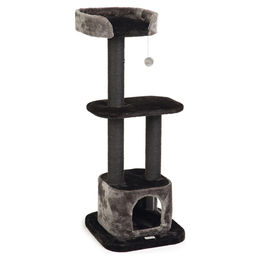 Beeztees Kratzbaum Bondica schwarz-grau – Bild 1 von 2