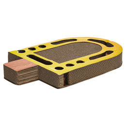 Produktbild von beeztees Kratzspielzeug Eiscreme gelb