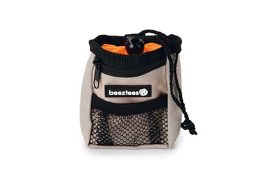 Produktbild von Beeztees Leckerlibeutel und Hundekotbeutelspender Ordena grau