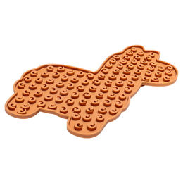 Produktbild von Beeztees Leckmatte Puppy Lama terrakotta