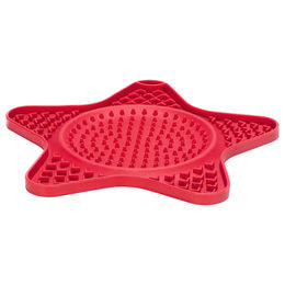 Produktbild von Beeztees Leckmatte Stern aus Silikon pink