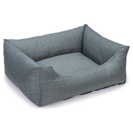 Produktbild von Beeztees Liegebett Sofixa Hundekorb Grau 80x70x25 cm