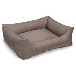 Produktbild von Beeztees Liegebett Sofixa Hundekorb Taupe