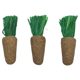 Produktbild von Beeztees Luzerne Karotten für Nager/Kaninchen - 3 Stück