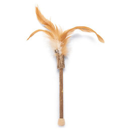 Beeztees Matatabi Katzenspielzeug mit Federn natur – Bild 1 von 2