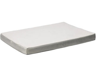 Produktbild von Beeztees Memory Foam Liegekissen Zira hellgrau