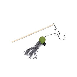 Produktbild von Beeztees Minus One Katzenangel Viena grün-braun