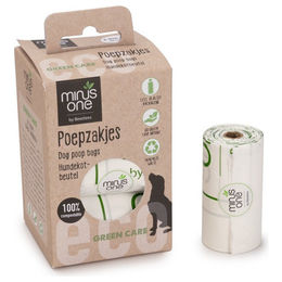 Produktbild von Beeztees Minus One Kotbeutel - 6 x 15 Stk.