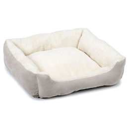 Beeztees Mogina Hundebett Hundekissen Hundedecke grau/weiß – Bild 1 von 2