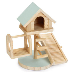 Produktbild von Beeztees Nagerhaus Lovy Holz mint