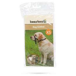Produktbild von Beeztees Nasenband Dog Control schwarz XS