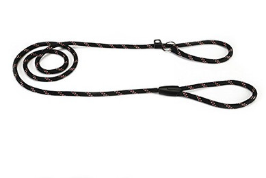 Produktbild von Beeztees Nylon Vorführleine Rund 170x0.8 cm schwarz - 170 cm