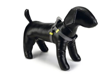 Produktbild von Beeztees Nylongeschirr Uni 35-50 x 1.5 cm dunkelgrau